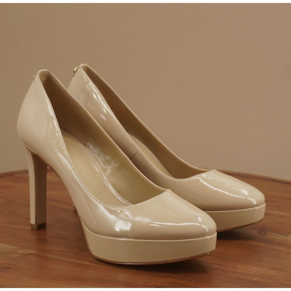 Michael Kors Nude Patent Leather Heels